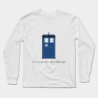 Tardis Magritte Long Sleeve T-Shirt